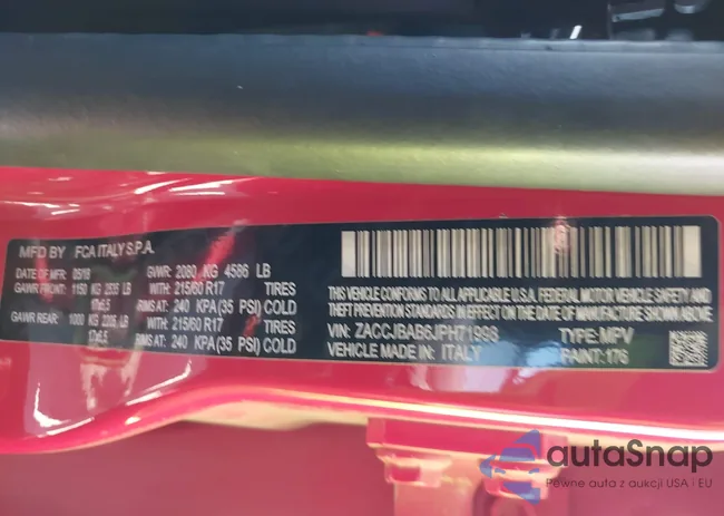 ZACCJBAB6JPH71998: 43432965