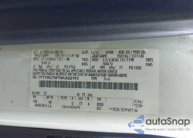 1FTYR2ZM7HKA22183: 43432187