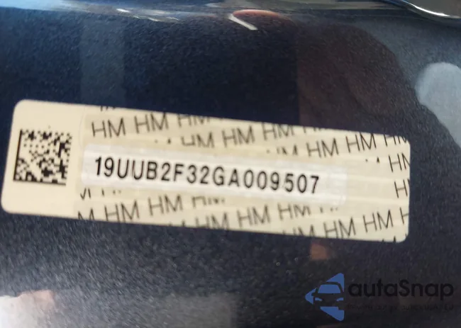 19UUB2F32GA009507: 43433696