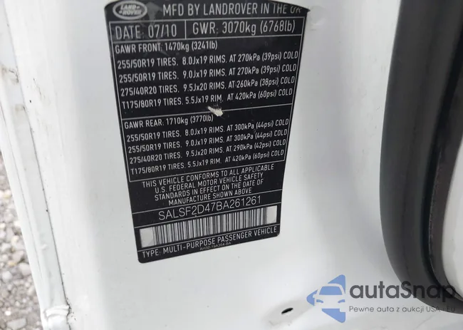 SALSF2D47BA261261: 43433755