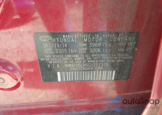 KMHD35LH5GU251375: 43433796