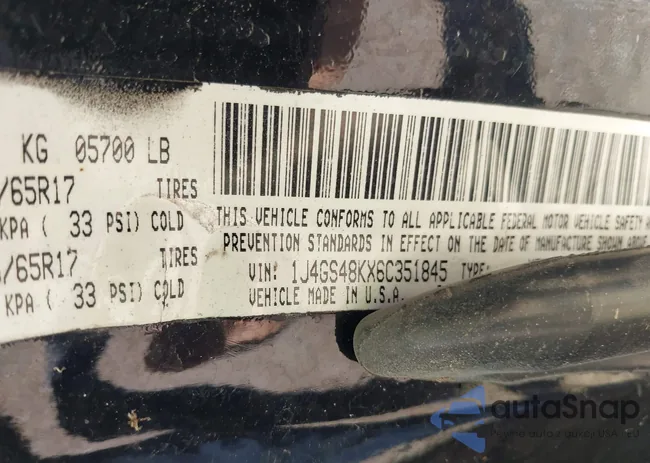 1J4GS48KX6C351845: 43433917