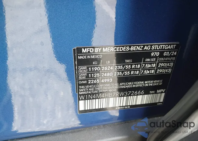 W1N4M4HB7RW372666: 43433197