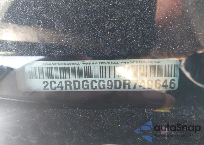 2C4RDGCG9DR749646: 43433367