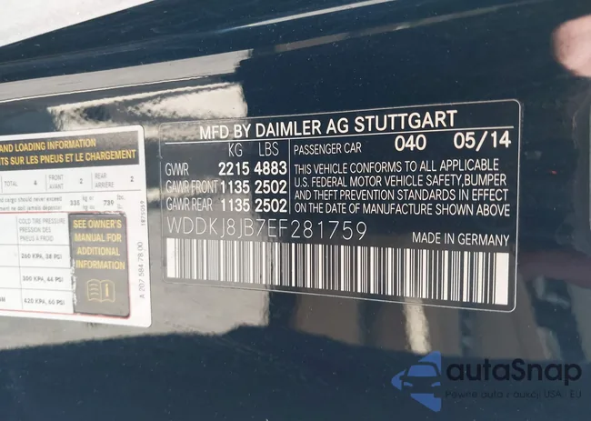 WDDKJ8JB7EF281759: 43433397