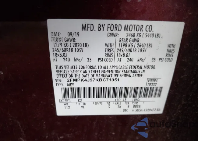 2FMPK4J97KBC71051: 43433551