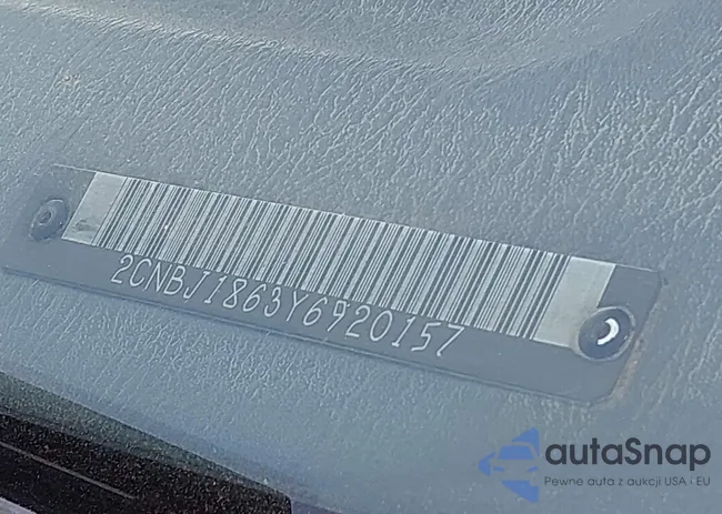 2CNBJ1863Y6920157: 43434622