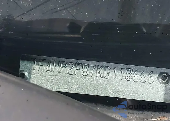 1FAHP2F87KG118666: 43434677