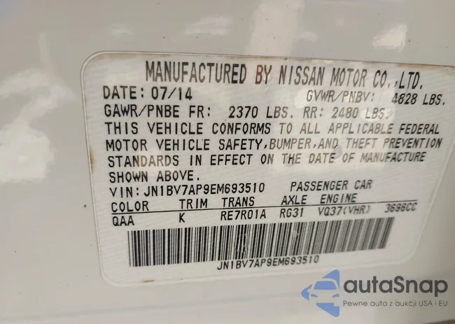 JN1BV7AP9EM693510: 43434892