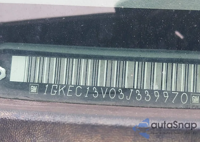 1GKEC13V03J339970: 43434964