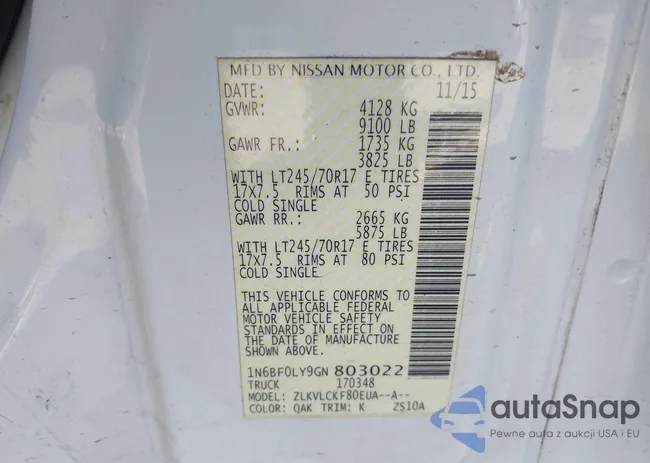 1N6BF0LY9GN803022: 43434413