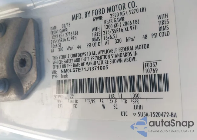 NM0LS7E71J1371005: 43434532