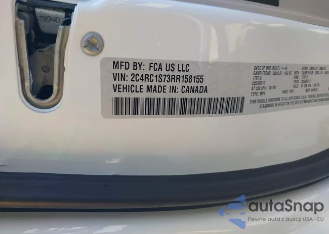 2C4RC1S73RR158155: 43434531