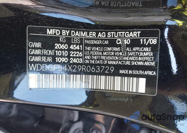 WDDGF54X29R063729: 43435747