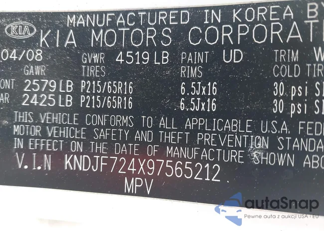 KNDJF724X97565212: 43436063