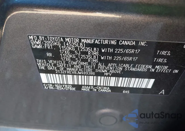 2T3ZFREV8JW489386: 43435449