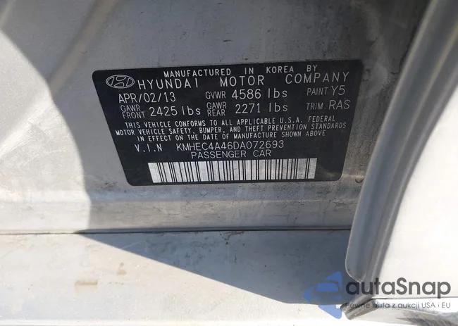 KMHEC4A46DA072693: 43435451