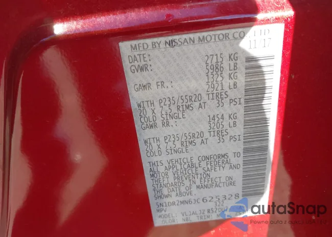 5N1DR2MN6JC625328: 43436694