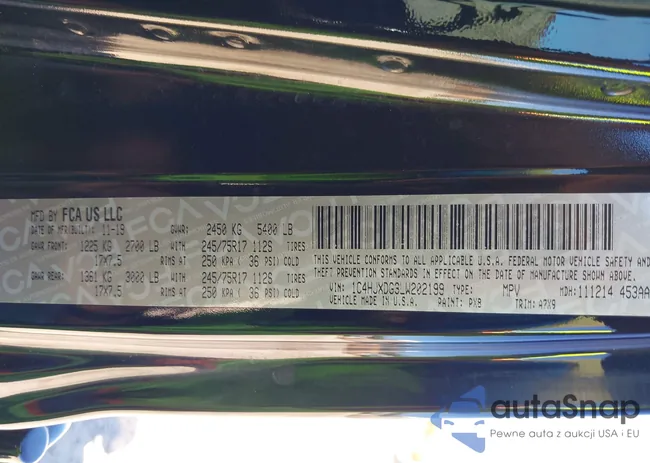 1C4HJXDG3LW202199: 43436764