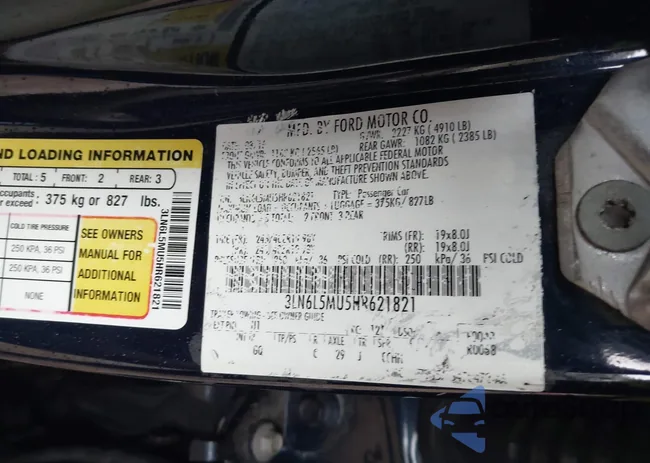 3LN6L5MU5HR621821: 43436317