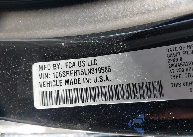 1C6SRFHT5LN319585: 43436482