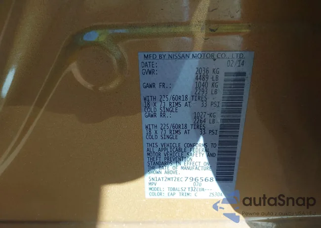 5N1AT2MT2EC796568: 43437583