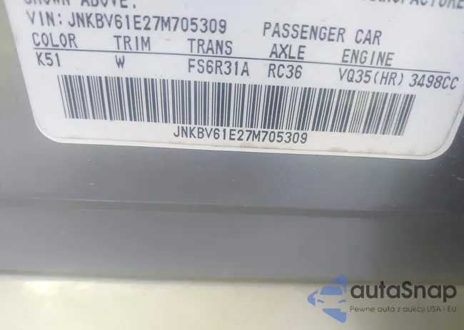 JNKBV61E27M705309: 43438073