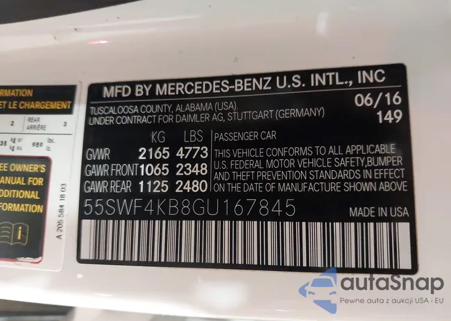 55SWF4KB8GU167845: 43438709