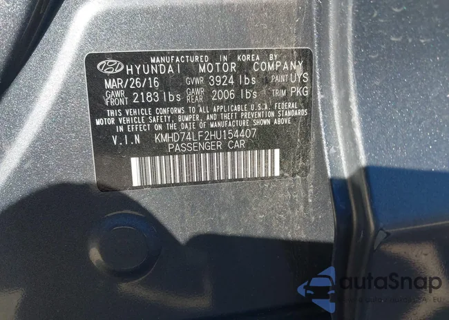 KMHD74LF2HU154407: 43438862