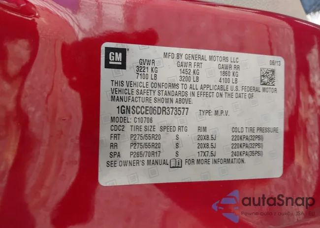 1GNSCCE06DR373577: 43438226