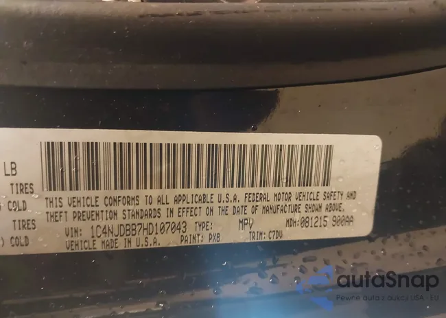 1C4NJDBB7HD107043: 43439750