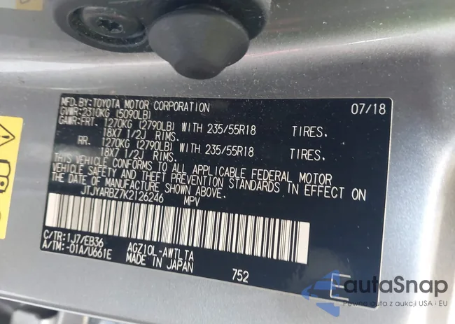 JTJYARBZ7K2126246: 43440066