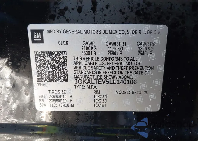 3GKALTEV5LL140106: 43439244