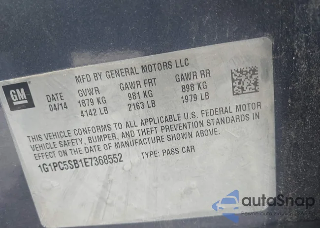 1G1PC5SB1E7368552: 43439358