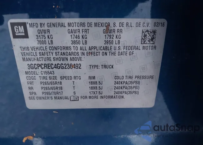 3GCPCREC4GG236492: 43440799