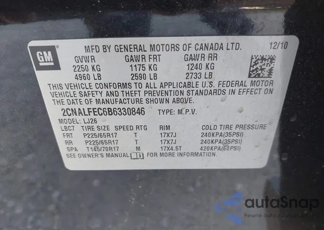 2CNALFEC6B6330846: 43440806