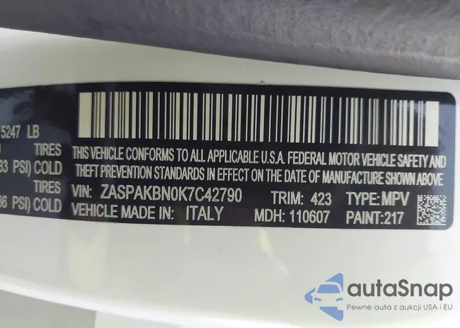 ZASPAKBN0K7C42790: 43440965