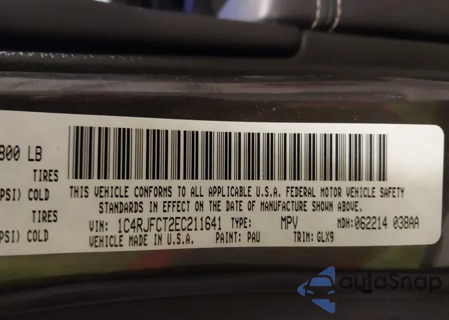 1C4RJFCT2EC211641: 43441050