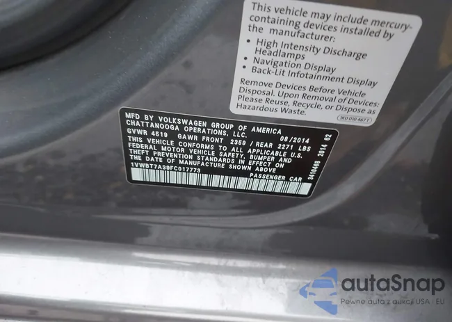 1VWBT7A39FC017773: 43440300