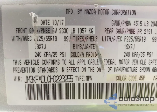 JM3KFADL0H0223255: 43441953