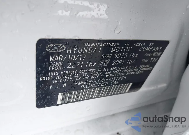 KMHC65LC4HU031265: 43441156