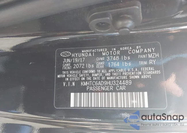 KMHTC6AD9HU324489: 43441158