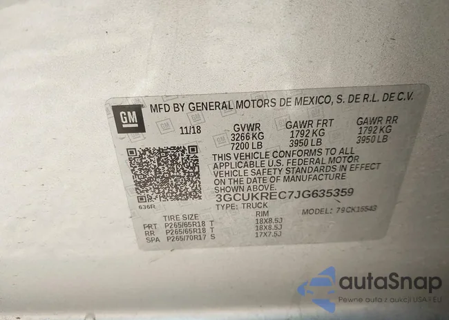 3GCUKREC7JG635359: 43441279