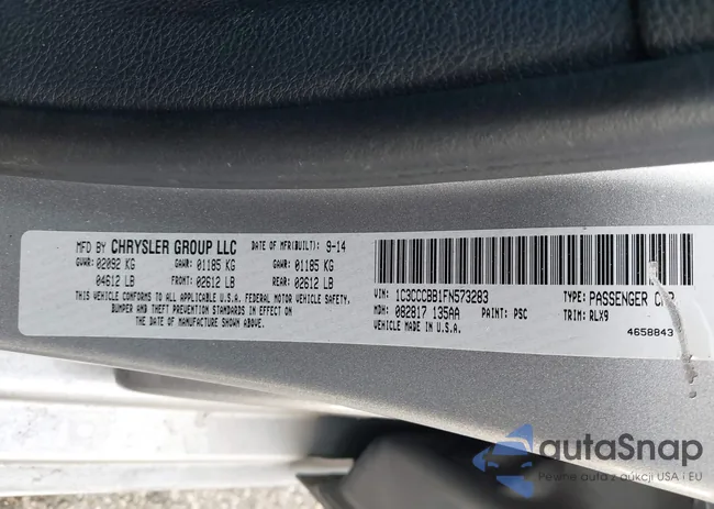 1C3CCCBB1FN573283: 43441475