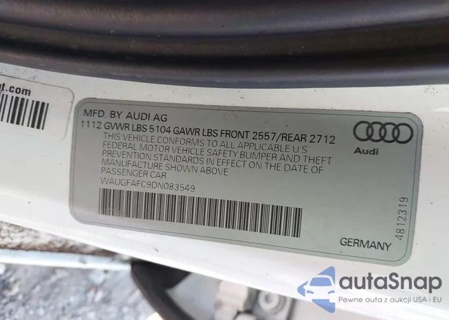 WAUGFAFC9DN083549: 43441492