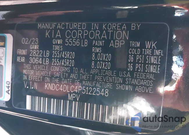 KNDC4DLC4P5122548: 43442766