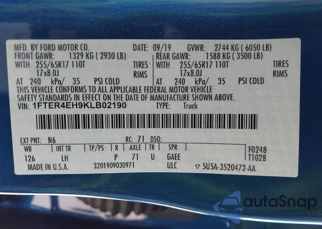 1FTER4EH9KLB02190: 43442769