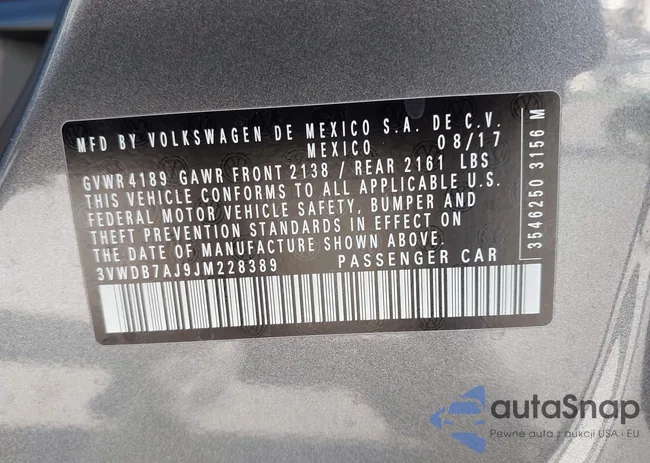 3VWDB7AJ9JM228389: 43443824