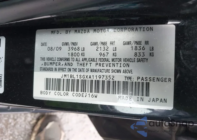 JM1BL1SGXA1197352: 43443187