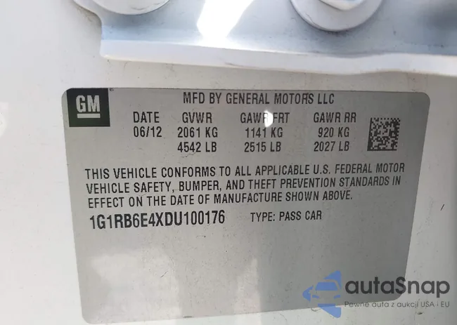 1G1RB6E4XDU100176: 43443374